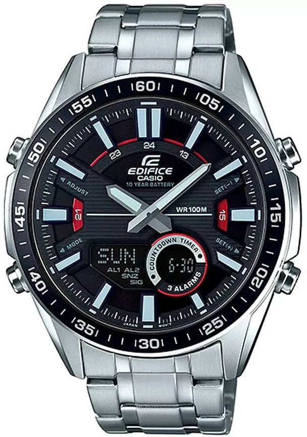Часовник Мъжки Casio Edifice Momentum Sporty Chronograph EFV-C100D-1AVEF