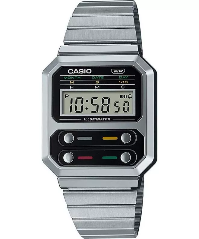 Часовник Унисекс Casio Vintage Maxi Pac-Man A100WE-1AEF