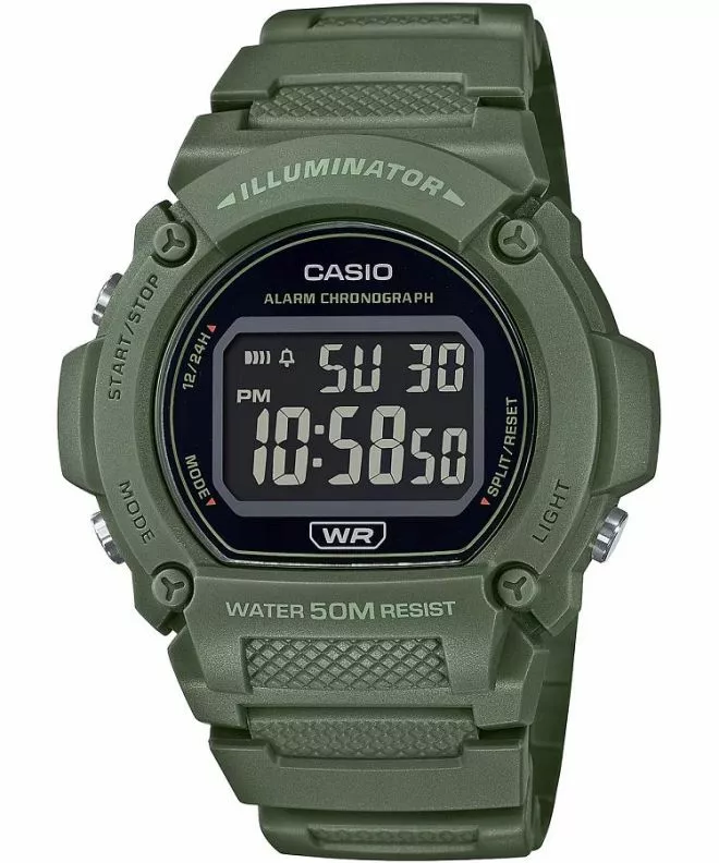 Часовник Унисекс Casio Digital W-219HC-3BVEF