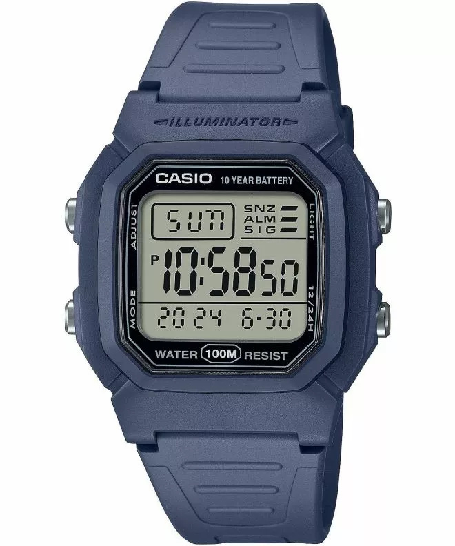 Часовник Унисекс Casio Digital W-800H-2AVEF