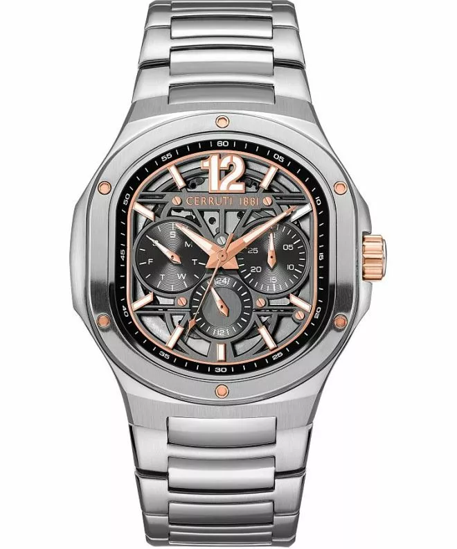 Часовник Мъжки Cerruti 1881 Trento Skeleton CIWGK0072301