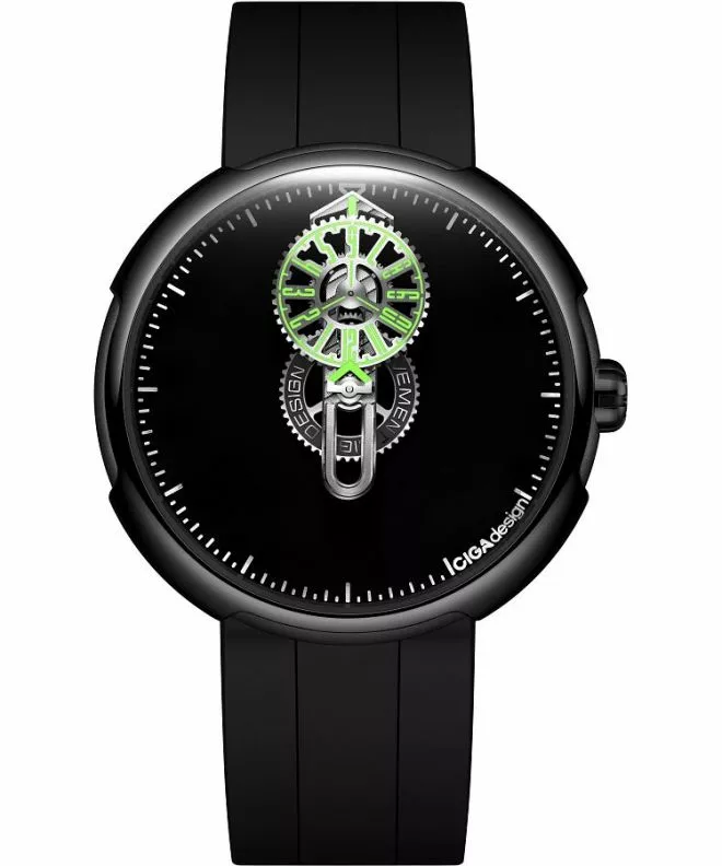 Часовник Мъжки Ciga Design Time Cipher Automatic Skeleton T021-SIGR-6B