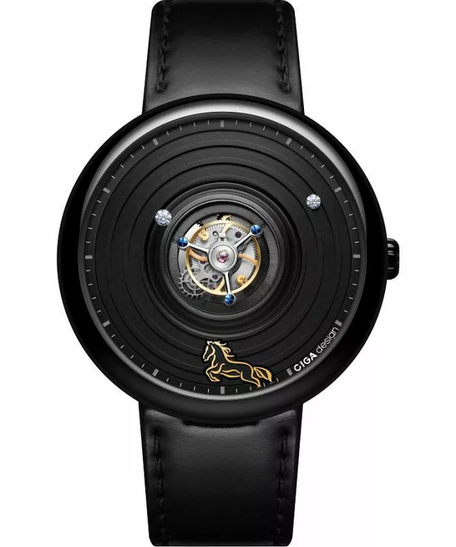 Часовник Мъжки Ciga Design Tourbillon Chinese Zodiac Mechanical Limited Edition Diamond U057-BB01-1B