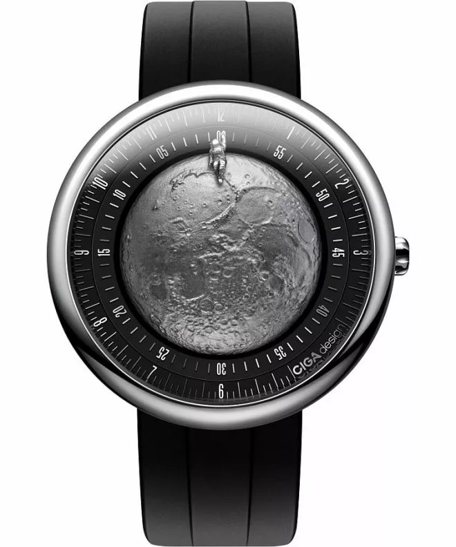 Часовник Мъжки Ciga Design U Series Moon Walker Automatic Titanium GPHG 2021 U055-TIGR-6B