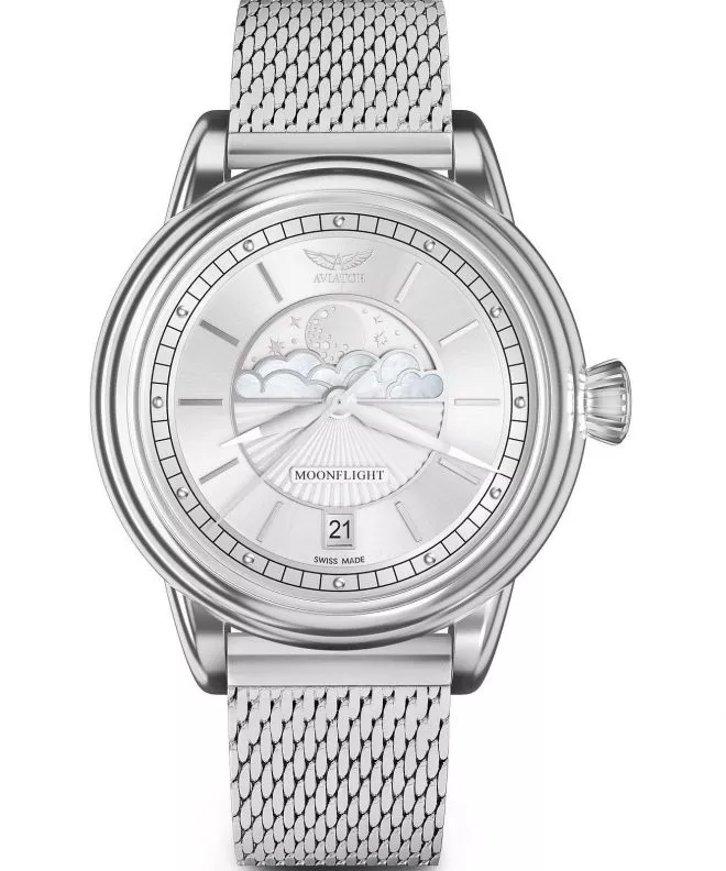 Часовник Дамски Aviator Douglas Moonflight Limited Edition V.1.33.0.250.5