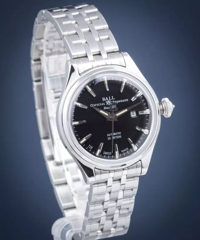 Часовник Дамски Ball Trainmaster Eternity Ladies Automatic NL2080D-SJ-BK