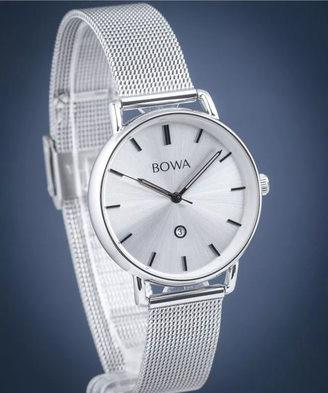 Часовник Дамски BOWA Milan Silver-Black Tone Mesh 34 MI345-51-165M