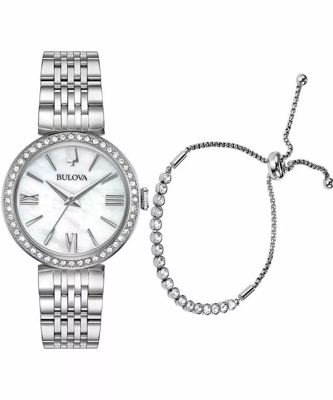 Часовник Дамски Bulova Crystal Gift Set 96X153