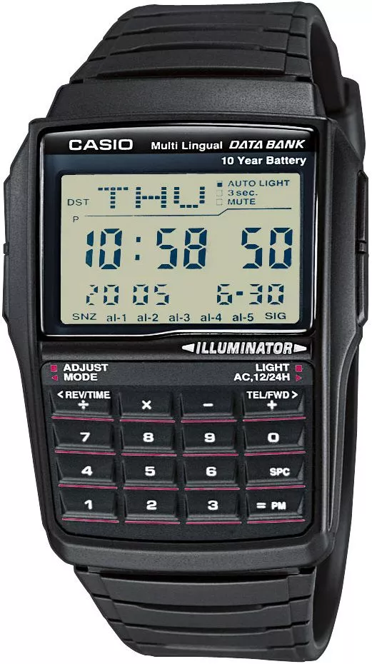 Часовник Мъжки Casio Vintage Data Bank DBC-32-1AEF (DBC-32-1AES)