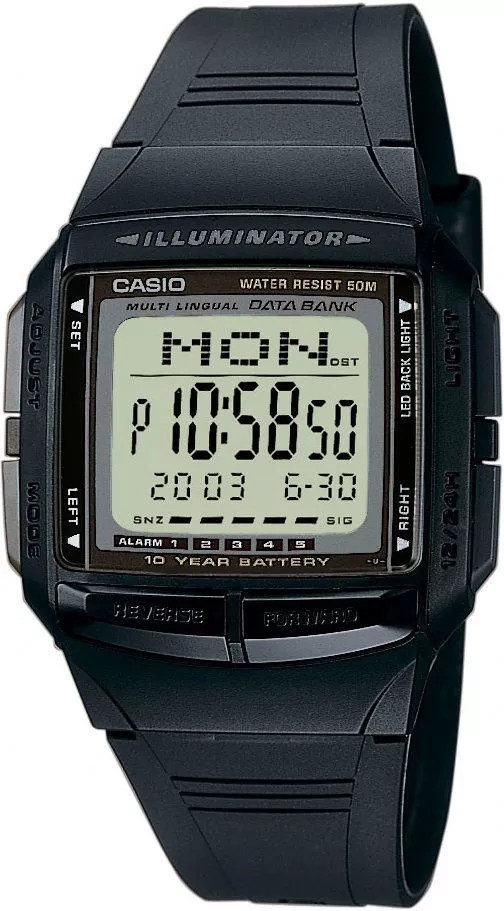 Часовник Мъжки Casio Vintage Sport DB-36-1AVEF (DB-36-1A)