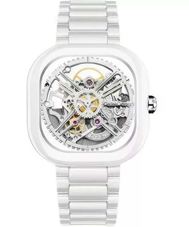 Часовник Дамски Ciga Design X Series Ceramic Skeleton C012-WG01-W7W (C012-WG01-7W)