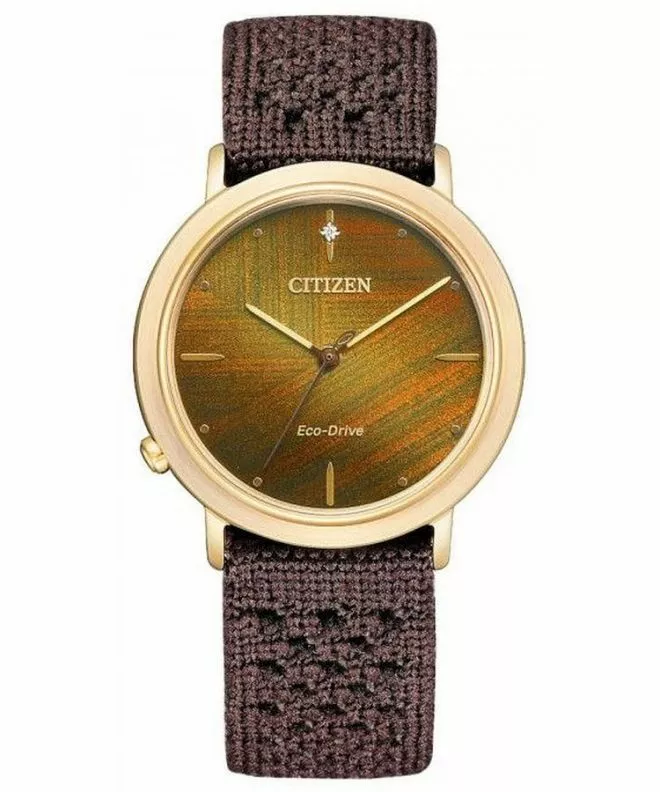 Часовник Дамски Citizen Sapphire Diamonds Solar Gift Set EM1003-48X
