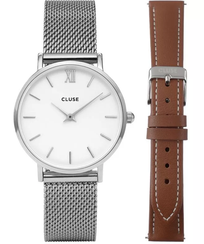 Часовник Дамски Cluse Minuit Gift Set CG10207