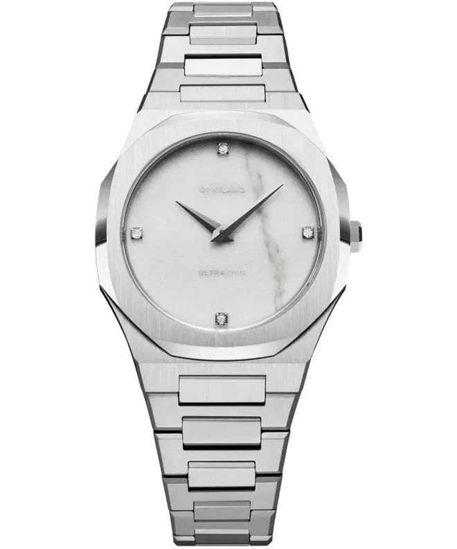 Часовник Дамски D1 Milano Ultra Thin Marble Silver UTBL13