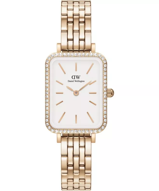 Часовник Дамски Daniel Wellington Quadro Lumine Bezel 5-Link Melrose 40 DW00100672