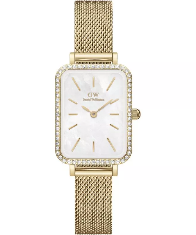 Часовник Дамски Daniel Wellington Quadro Lumine Bezel Evergold 40 DW00100668