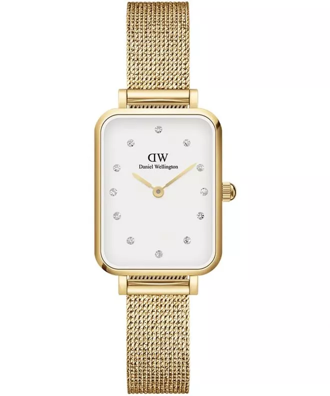 Часовник Дамски Daniel Wellington Quadro Lumine Pressed Evergold 20 DW00100599