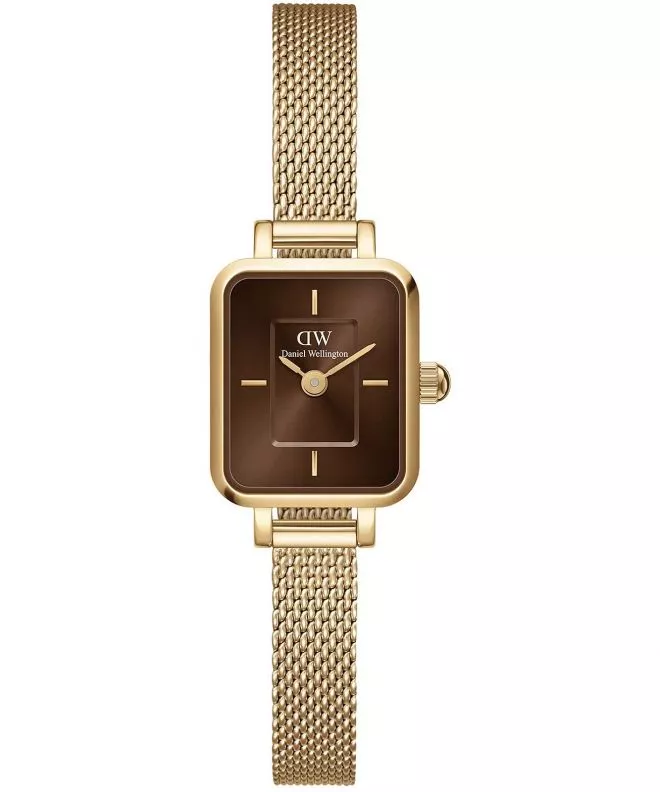 Часовник Дамски Daniel Wellington Quadro Mini Evergold Amber 15 DW00100654