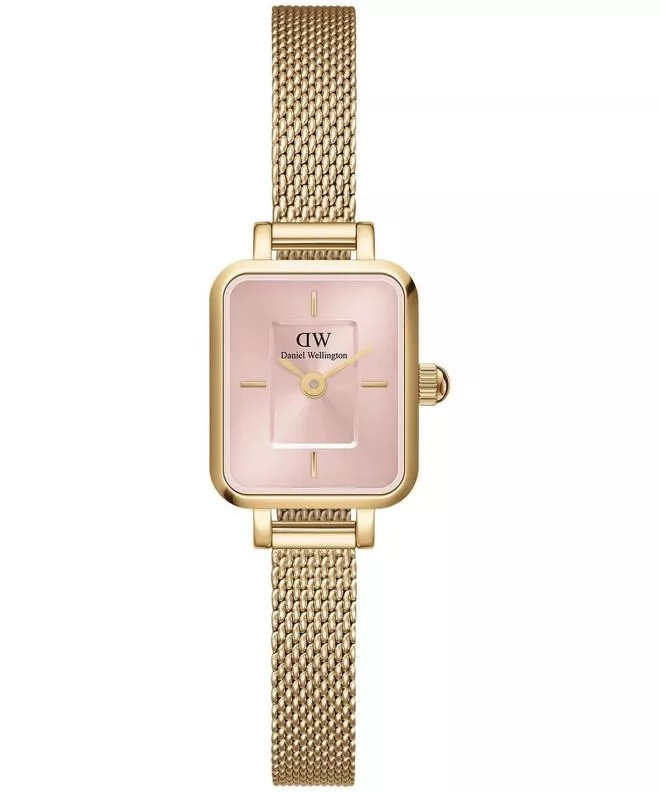 Часовник Дамски Daniel Wellington Quadro Mini Evergold Blush 15 DW00100655