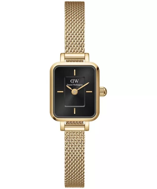 Часовник Дамски Daniel Wellington Quadro Mini Evergold Onyx 15 DW00100652