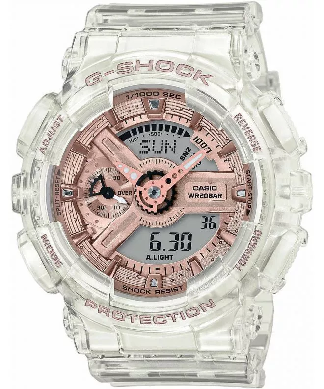 Часовник Дамски Casio G-Shock S-SERIES Transparent GMA-S110SR-7AER