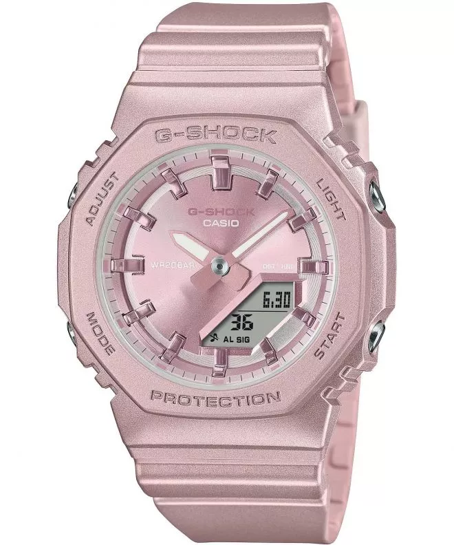 Часовник Дамски Casio G-Shock Small Classic Analog Digital Women GMA-P2100ST-4AER