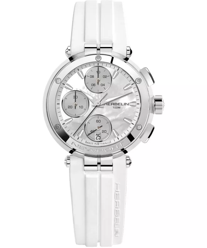 Часовник Дамски Herbelin Newport Chronograph 35688AP19CW (35688/AP19CW)