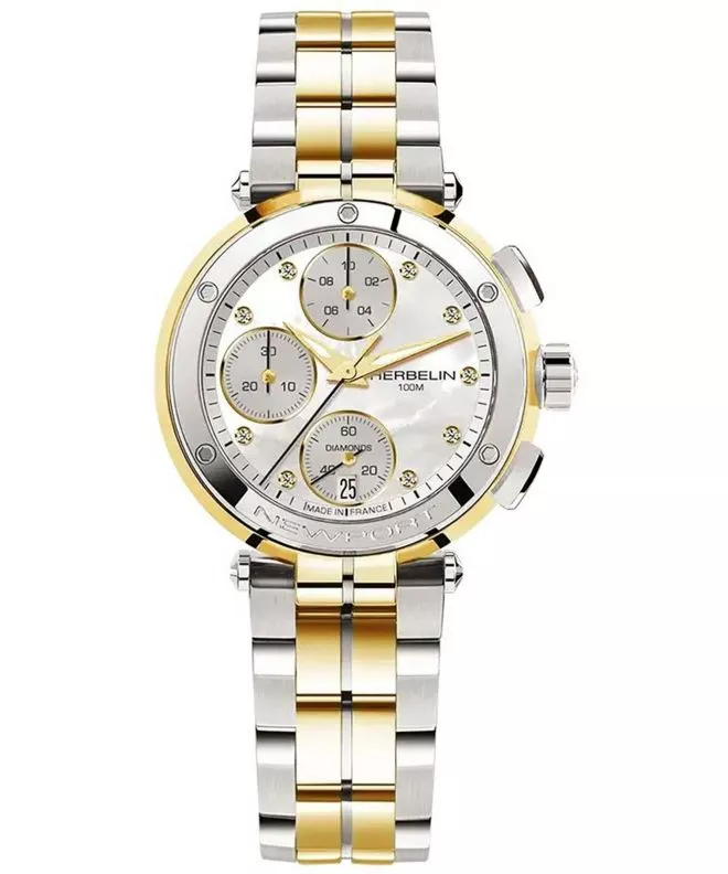 Часовник Дамски Herbelin Newport Chronograph 35688BT89