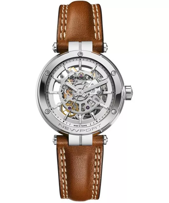 Часовник Дамски Herbelin Newport Skeleton Automatic 1658SQ12GD