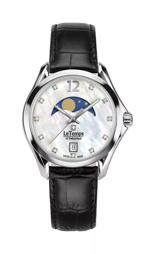 Часовник Дамски Le Temps Sport Elegance Moon Phase LT1030.06BL01