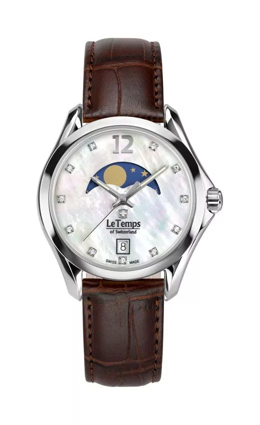 Часовник Дамски Le Temps Sport Elegance Moon Phase LT1030.06BL02