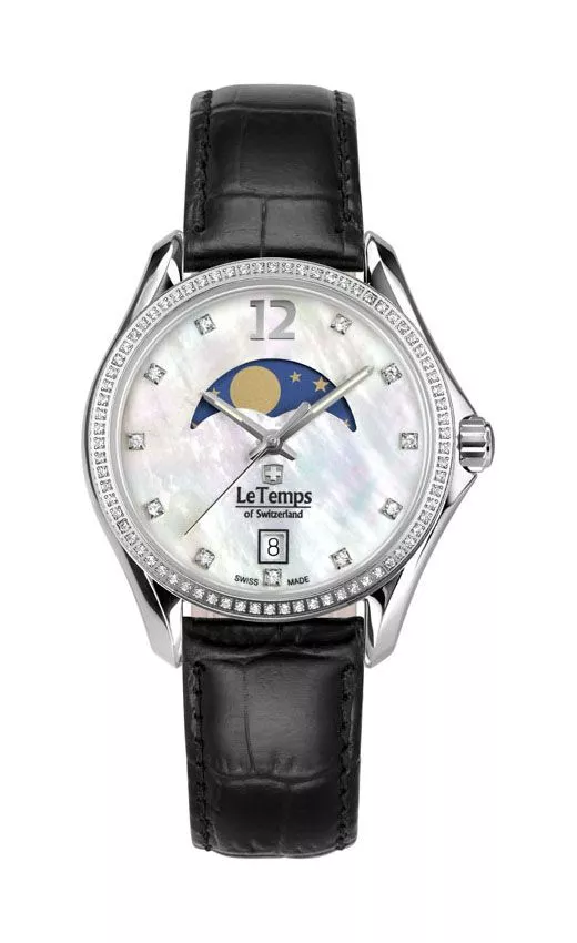 Часовник Дамски Le Temps Sport Elegance Moon Phase LT1030.16BL01