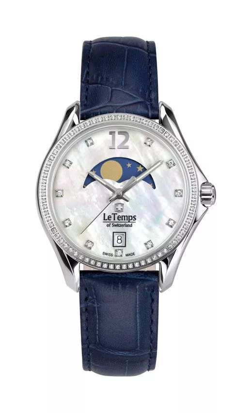 Часовник Дамски Le Temps Sport Elegance Moon Phase LT1030.16BL03