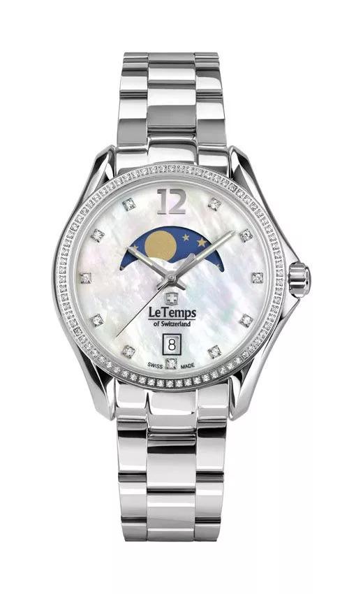 Часовник Дамски Le Temps Sport Elegance Moon Phase LT1030.16BS01