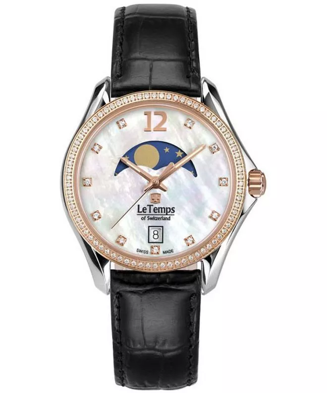 Часовник Дамски Le Temps Sport Elegance Moon Phase LT1030.46BL51