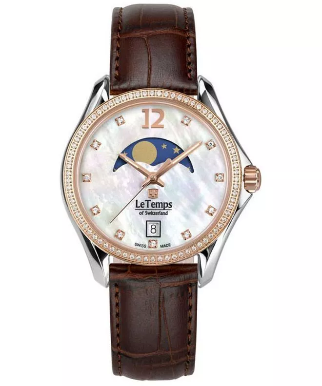 Часовник Дамски Le Temps Sport Elegance Moon Phase LT1030.46BL52