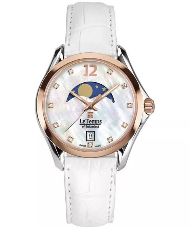 Часовник Дамски Le Temps Sport Elegance Moon Phase LT1030.49BL54