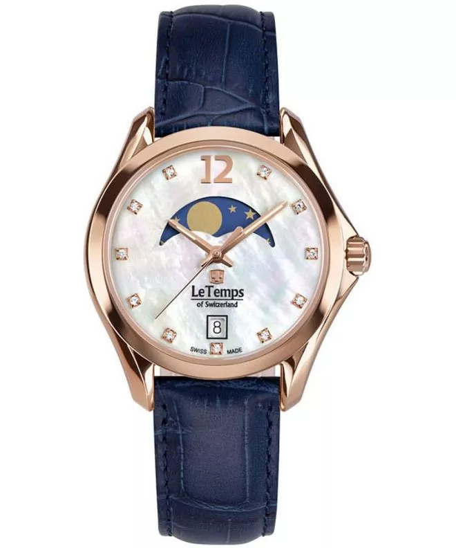 Часовник Дамски Le Temps Sport Elegance Moon Phase LT1030.59BL53