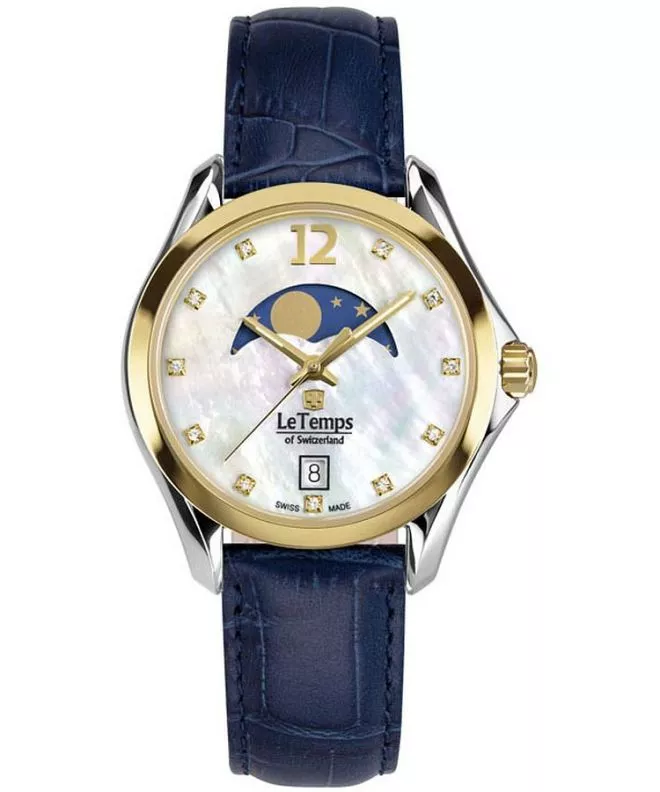 Часовник Дамски Le Temps Sport Elegance Moon Phase LT1030.69BL63
