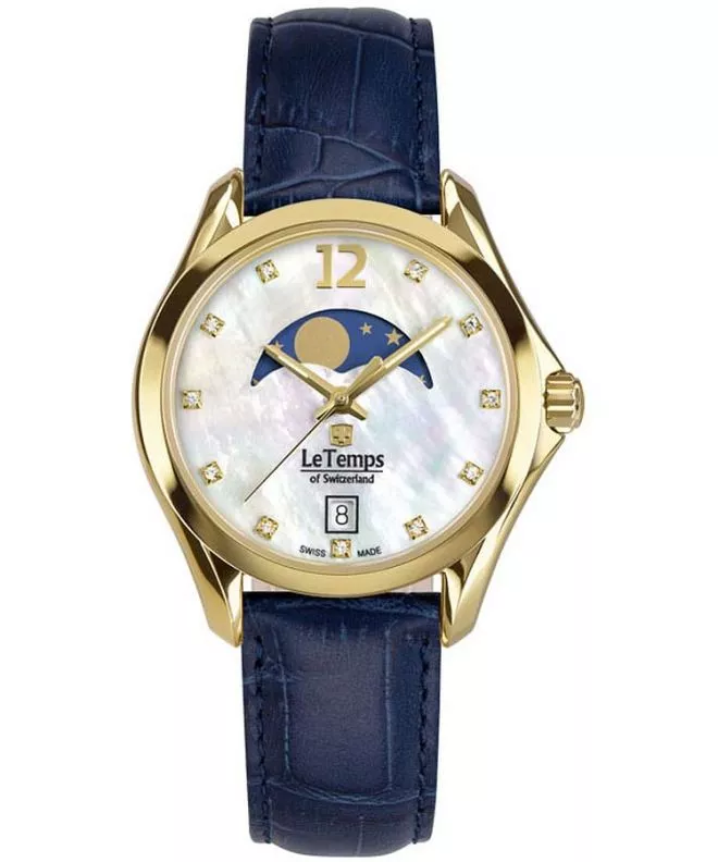 Часовник Дамски Le Temps Sport Elegance Moon Phase LT1030.89BL63