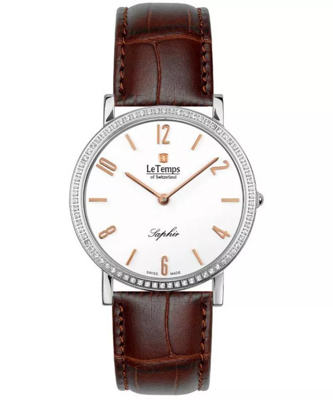 Часовник Дамски Le Temps Zafira Slim Swarovski LT1086.41BL02