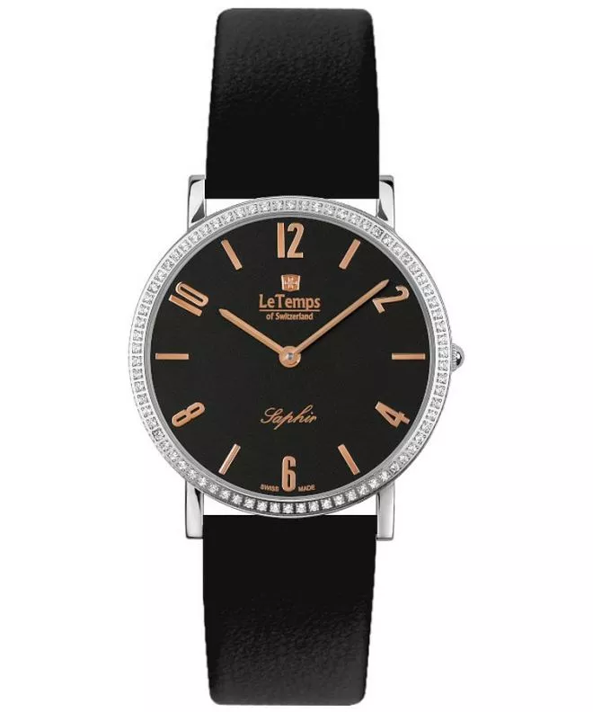 Часовник Дамски Le Temps Zafira Slim Swarovski LT1086.42BL11