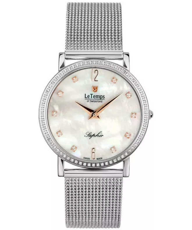 Часовник Дамски Le Temps Zafira Slim Swarovski LT1086.45BS01