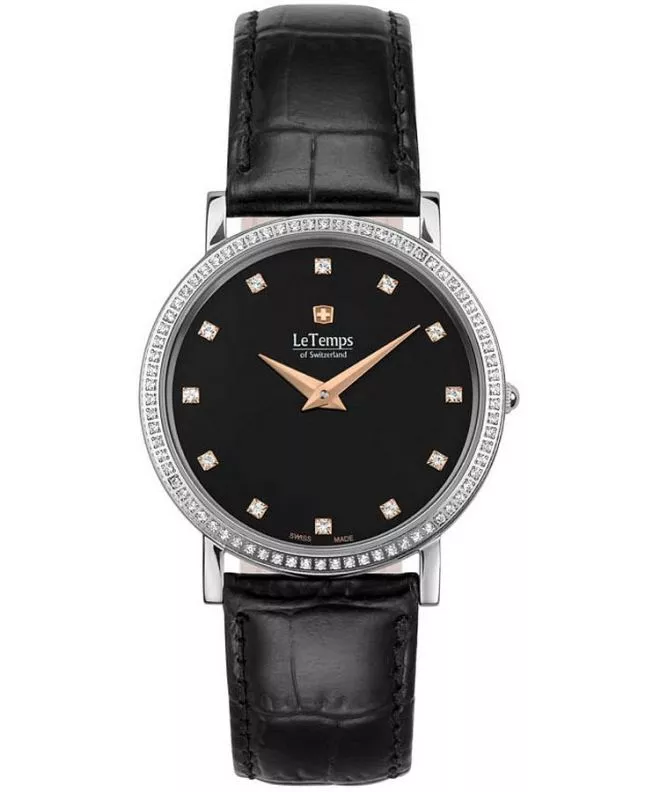 Часовник Дамски Le Temps Zafira Slim Swarovski LT1086.46BL01