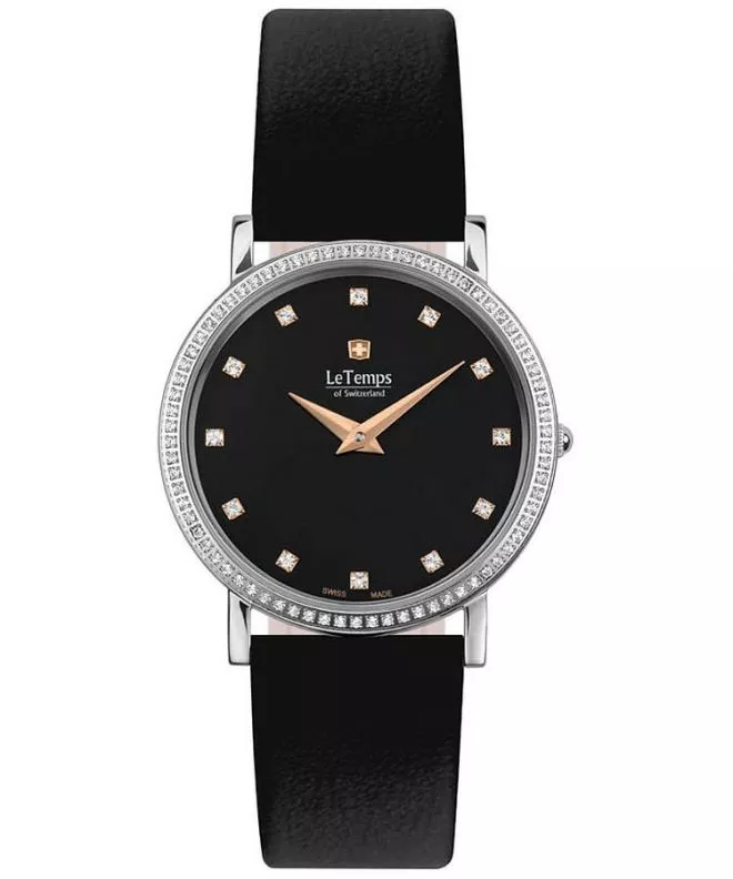 Часовник Дамски Le Temps Zafira Slim Swarovski LT1086.46BL11