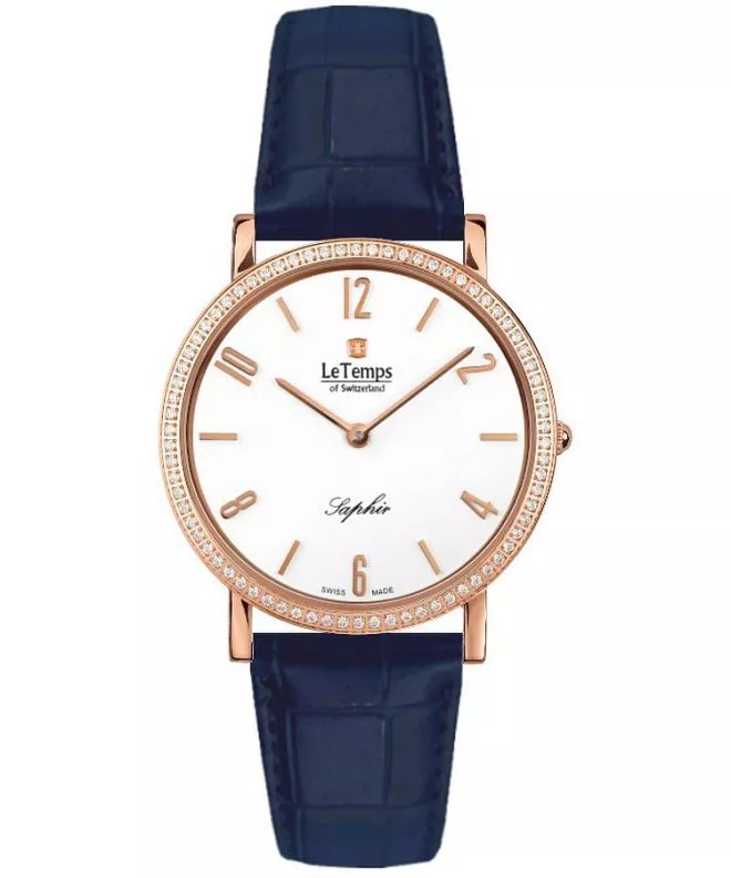 Часовник Дамски Le Temps Zafira Slim Swarovski LT1086.51BL53