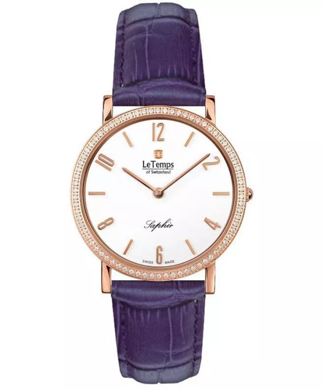 Часовник Дамски Le Temps Zafira Slim Swarovski LT1086.51BL59
