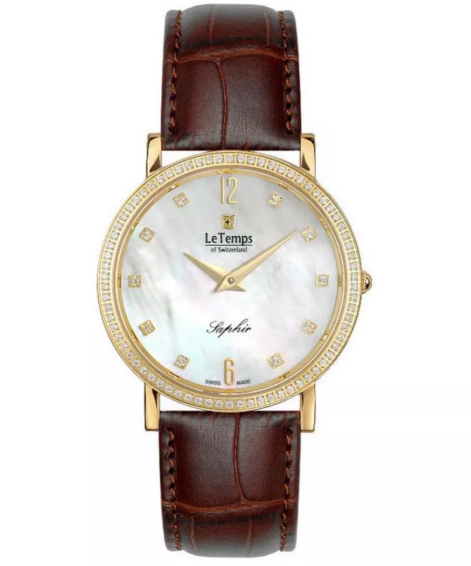 Часовник Дамски Le Temps Zafira Slim Swarovski LT1086.65BL62