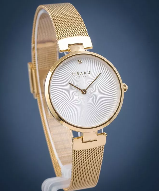 Часовник Дамски Obaku Diamant V256LXGIMG