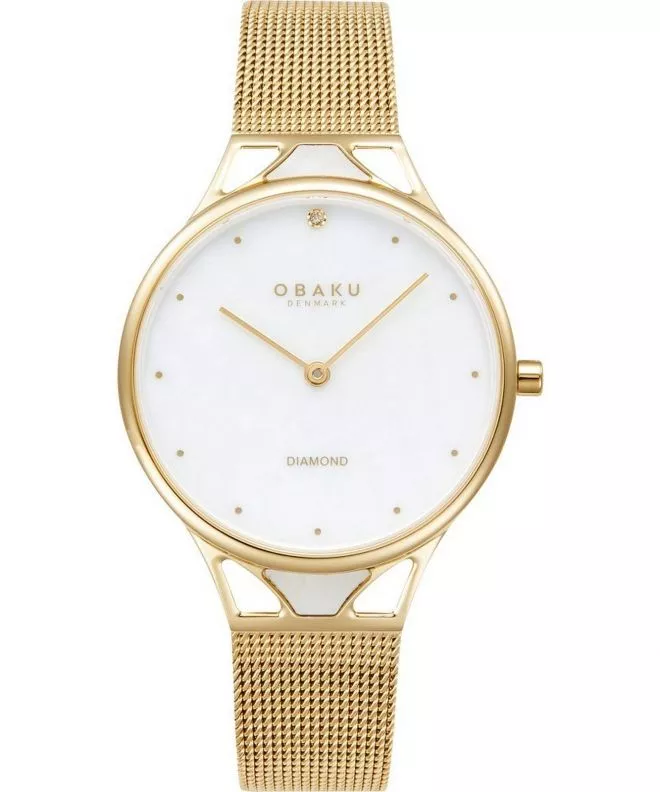 Часовник Дамски Obaku Diamond V302LXGWMG